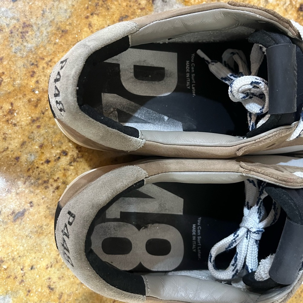 P448 men’s leather shoes size 43 - Picture 6 of 11